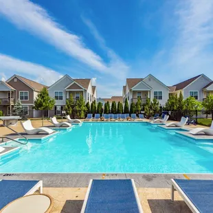 Resort style pool