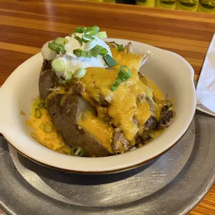 Pulled Pork BBQ Stuffed Potato