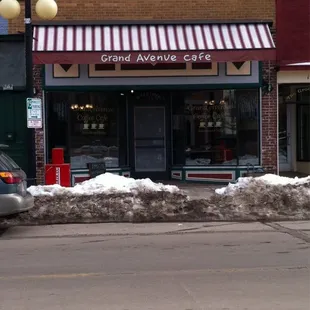 a car parked on the side of the road