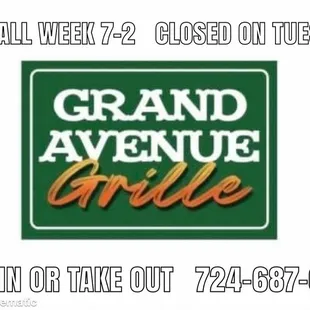 the grand avenue grille logo