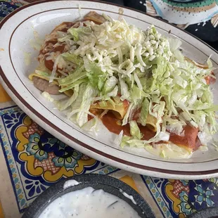 Enchiladas combo