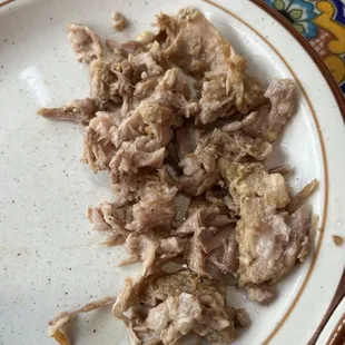 1/3 of the pork carnitas was fat... so gross. Love this place but need a minute from it after that...