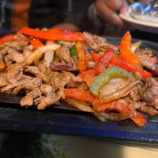 Steak Fajitas for Two
