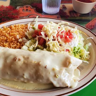Burrito de camarones (shrimp)