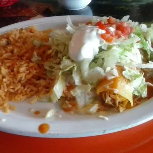 Chicken Enchiladas