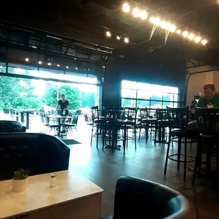 Seats about 100 inside and outside?