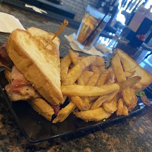 BLT and fries