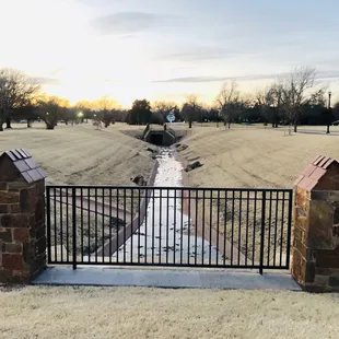 Grand Blvd Park:  Drainage Ditch