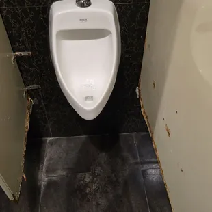 Rusty Urinal Walls