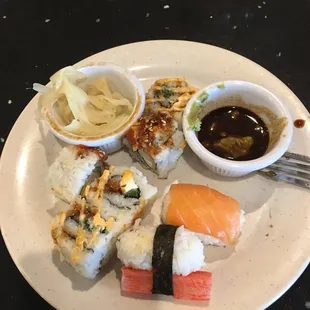 Sushi platter