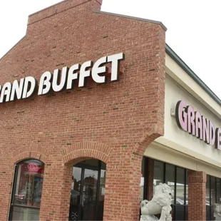the front of the restaurant