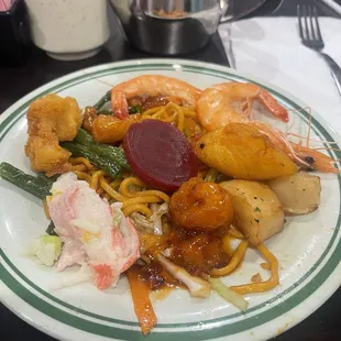 We had reservations at Osaka, but they were closed! So, we came here.