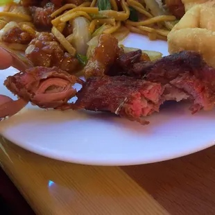 This was my chicken teriyaki.. I tell no lies!