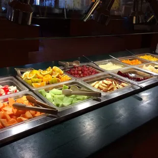 a variety of fruits and vegetables