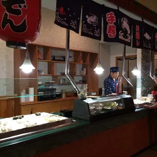 Sushi bar!
