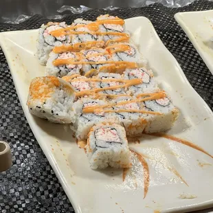 Cream cheese sushi