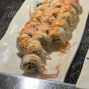 Cream cheese sushi