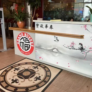 sushi and sashimi, outside