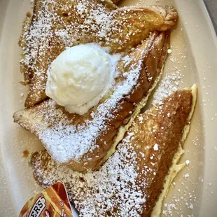 French toast! Pretty yummy.