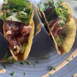 Spicy Tuna Poke Taco