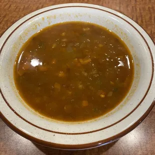 Bowl of Hearty Soup