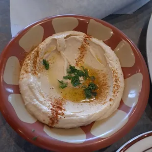 Hummus. Best hummus around!
