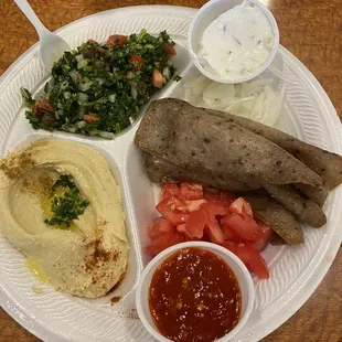 Gyro meat plate