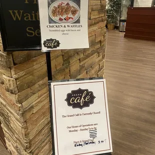 Exterior signage