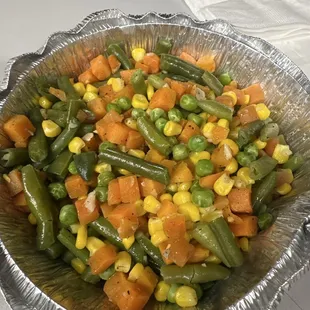 "Sautéed vegetables" is frozen veges boiled. Smh. For $6.95