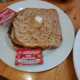 Multigrain toast