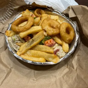 Tuna Fish Salad Triple Decker Sandwich