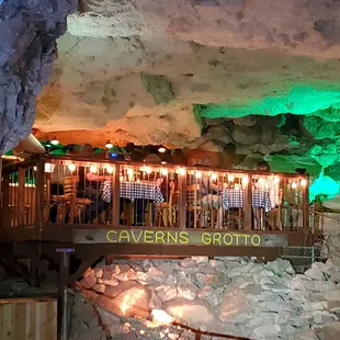This is the Grotto, picture taken while on the tour.