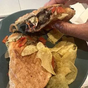 After taking the first bite