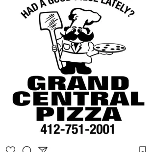 the logo for the restaurant