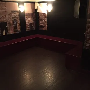 Upstairs hidden lounge