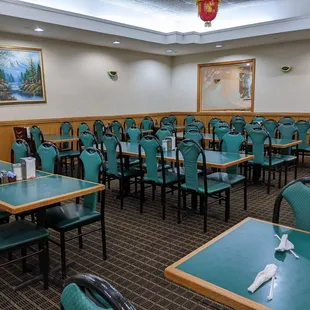 Section of one dining area