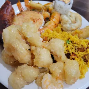 Buffet food