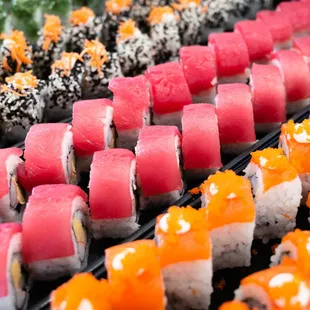 sushi and sashimi, food