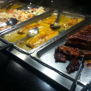 The ribs were one of the high points. Grand China Buffet, Washington PA