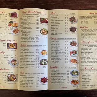 Menu - May 2022