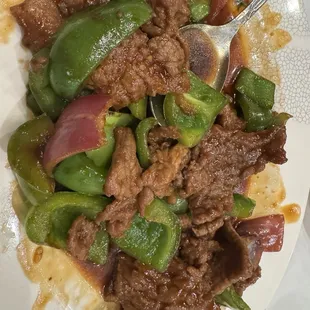 Pepper steak