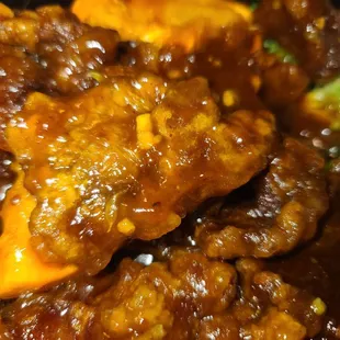 Orange beef