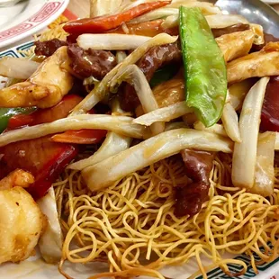 Hong Kong Style Dry Fried Noodle
