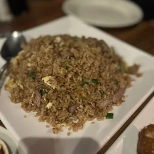 Pork fried rice