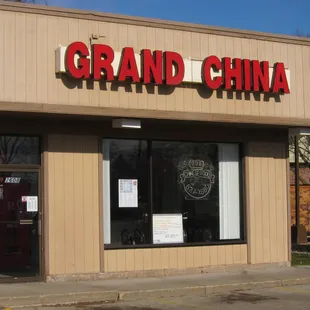 the front of a restaurant