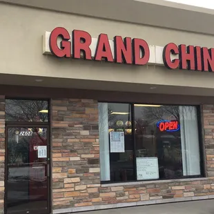 Newly remodeled storefront
