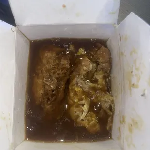 Shrimp &amp; Beef egg foo young