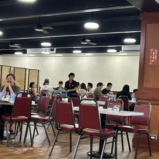 Main dining area