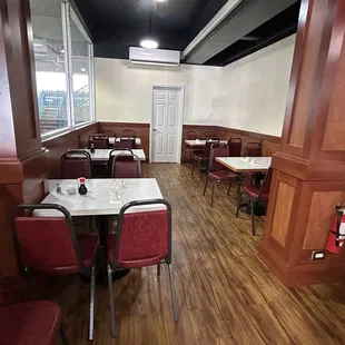 Private dining area