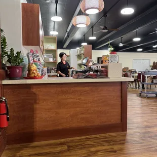 Interior is sparkling clean. Service is excellent. Prices very reasonable.